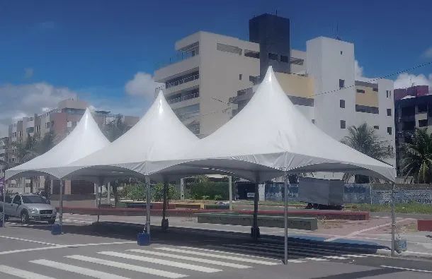 Toldos e Tendas 3x3,4x4,5x5 e 6x6  * WhatsApp  - Foto 2