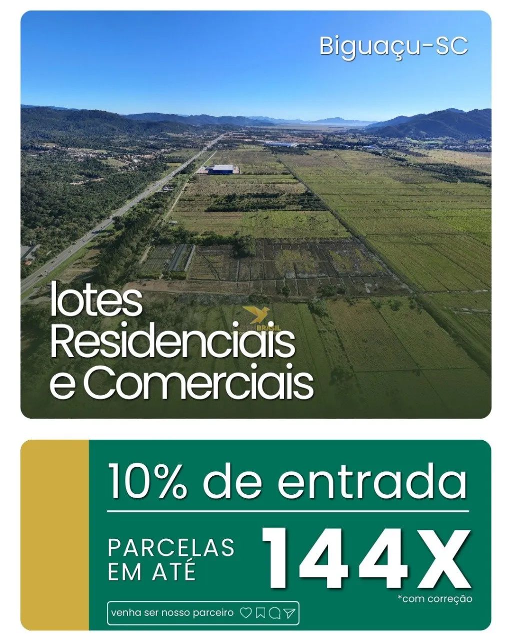 Terreno Empresarial 610 m² em Biguaçu - SC | Próximo BR-101 - Foto 3
