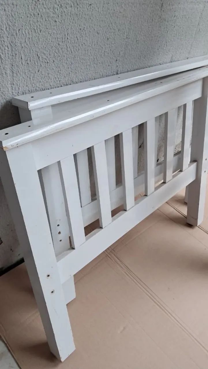 Cama solteiro MDF - Faço Entrega  - Foto 2