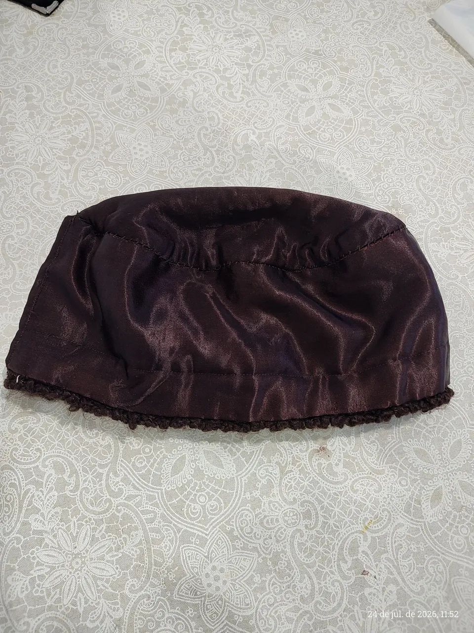 Boné de lã boina estilo russo - Foto 5