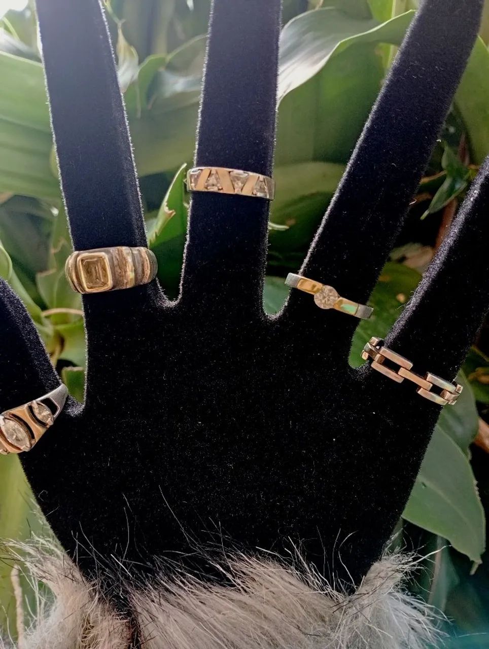 Anéis prata com ouro  - Foto 2
