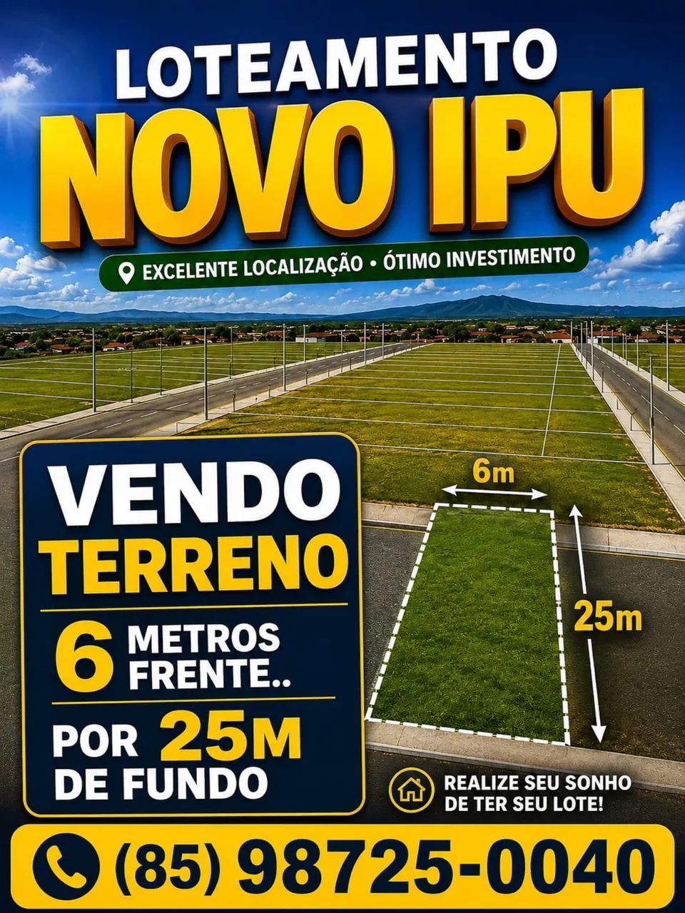 Terreno Loteamento Novo Ipu  - Foto 3