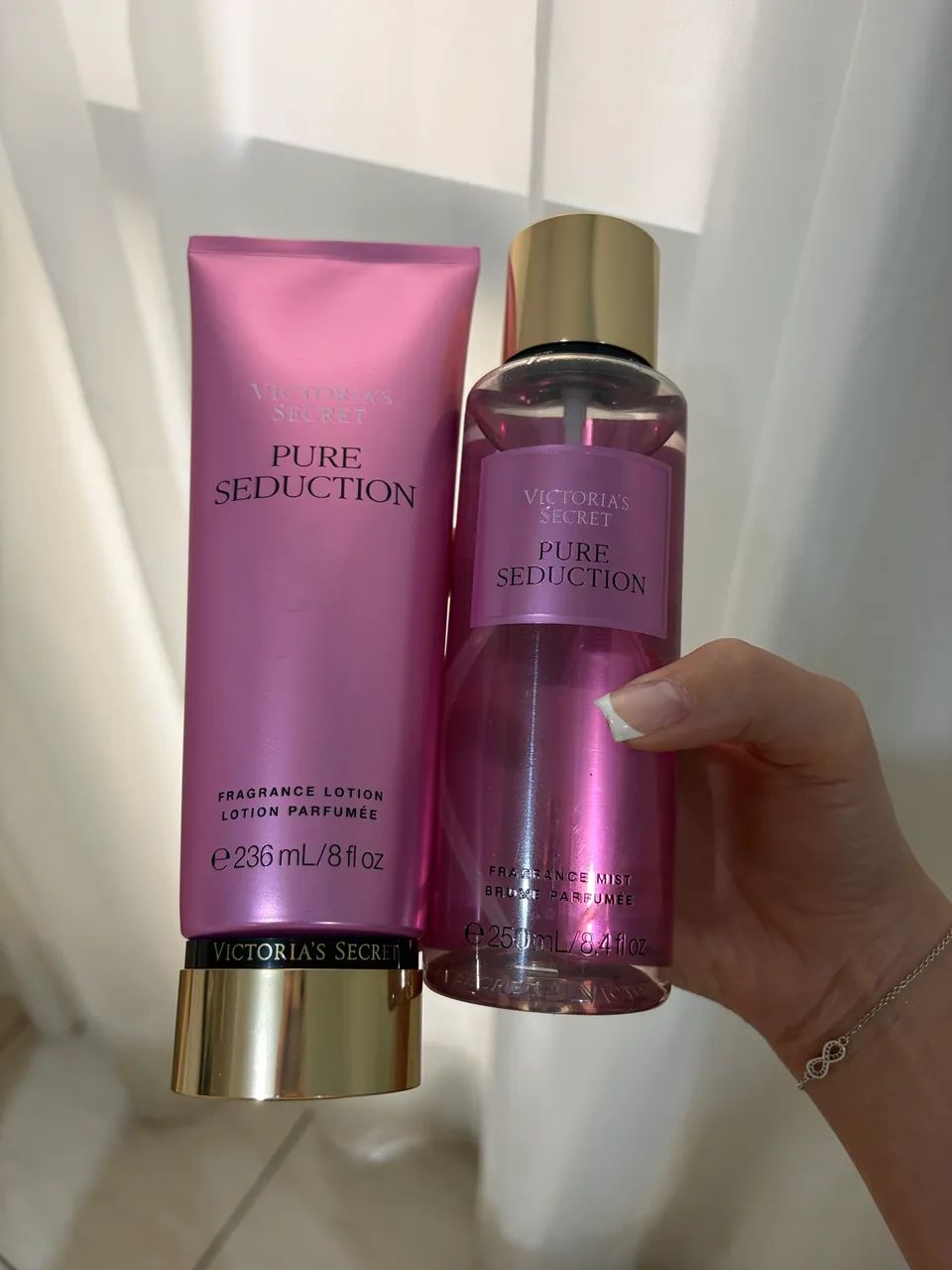 Kit Victoria Secrets: 01 Body Splash + 01 Body Cream  - Foto 5
