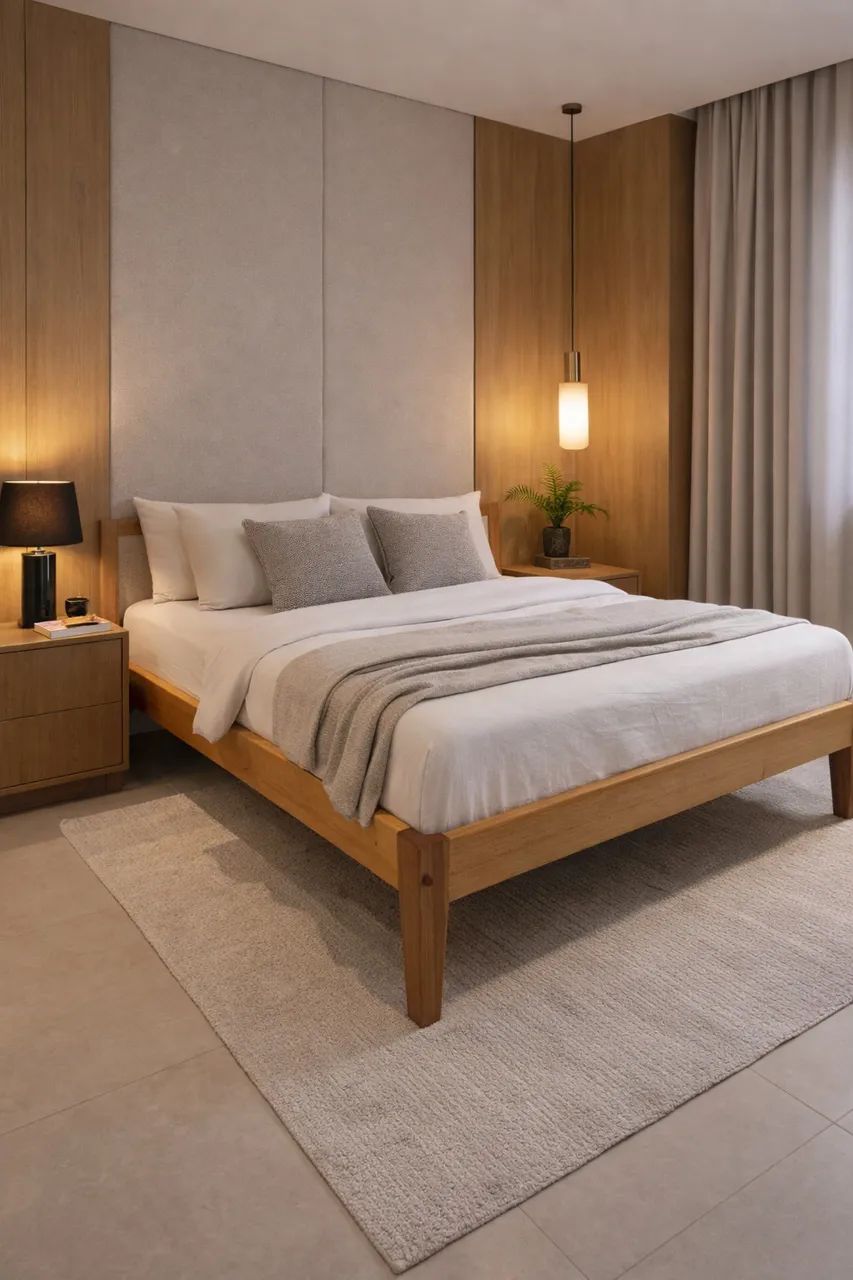 Encomende a sua cama em madeira maciça