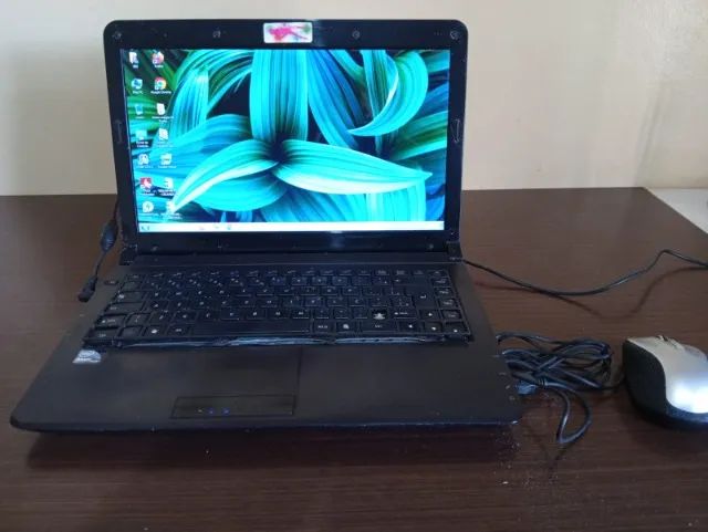 Notebook, funcionando