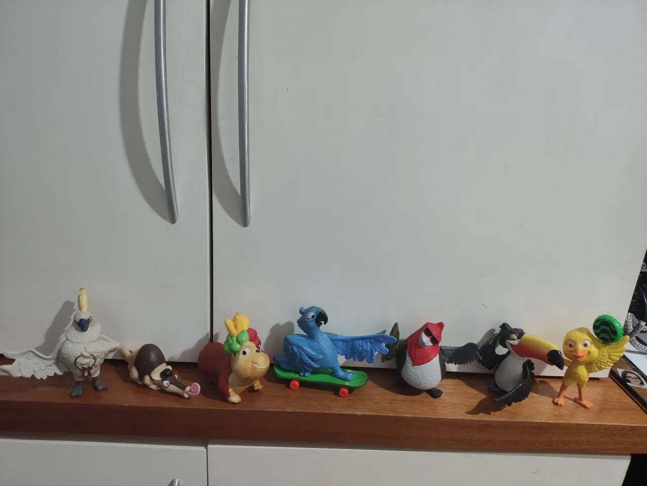 Coleção miniaturas MC Donald's filme rio 