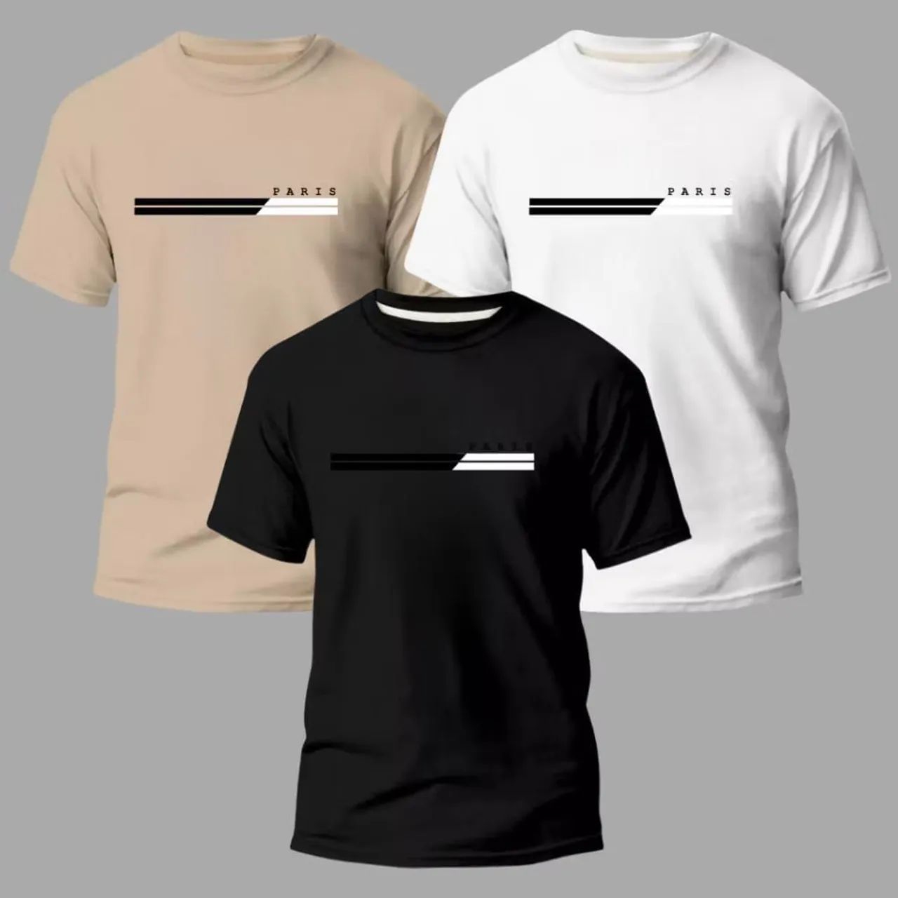 Camisa Masculina 100% Algodão G