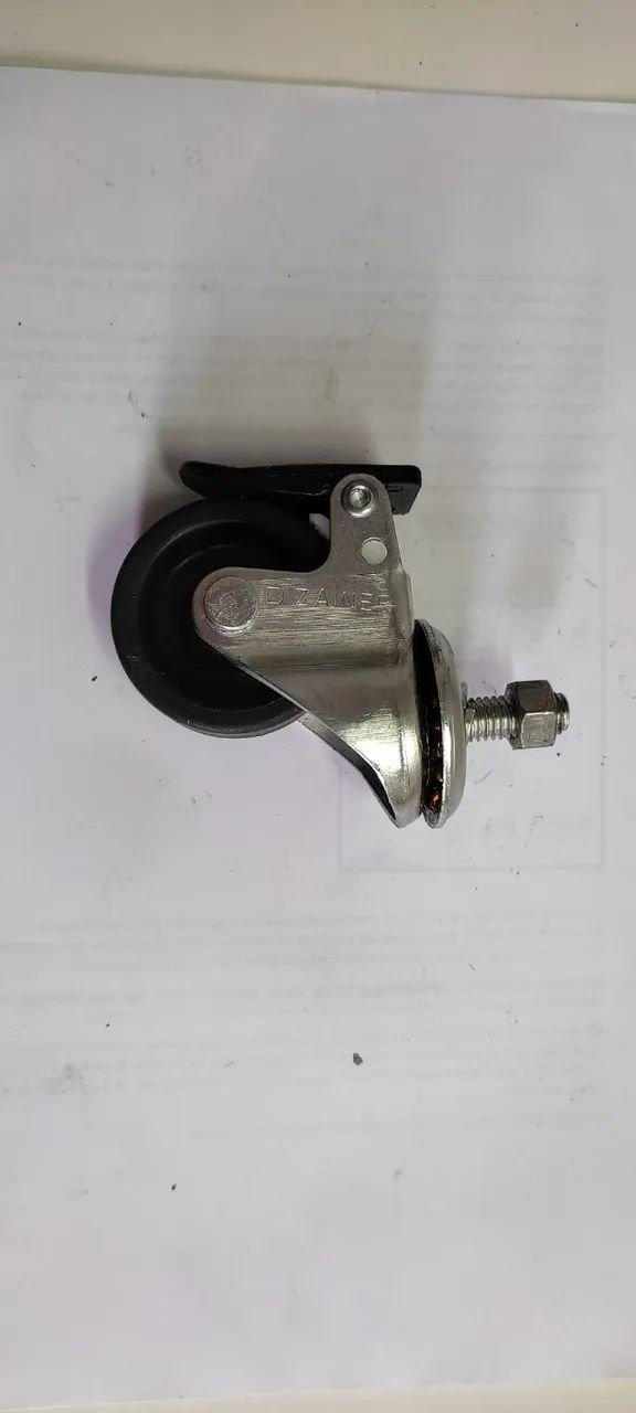 Rodízio Industrial 80kg (com e sem trava) - Foto 4