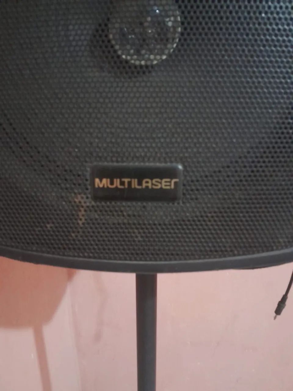 Caixa de som amplificada Multilaser com tripé - Foto 4