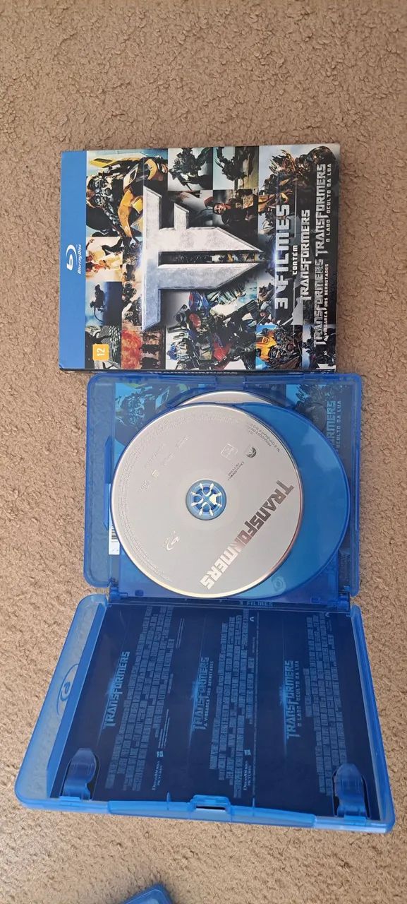 Blu-ray Trilogia Filme Transformers - Foto 2
