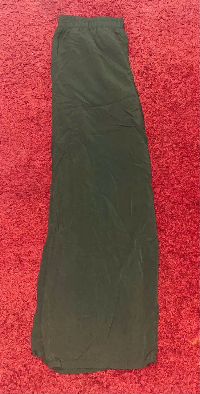 Calça pantalona verde  - Foto 2