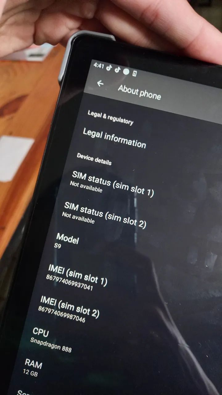 Tablet Samsung S9 - Foto 3