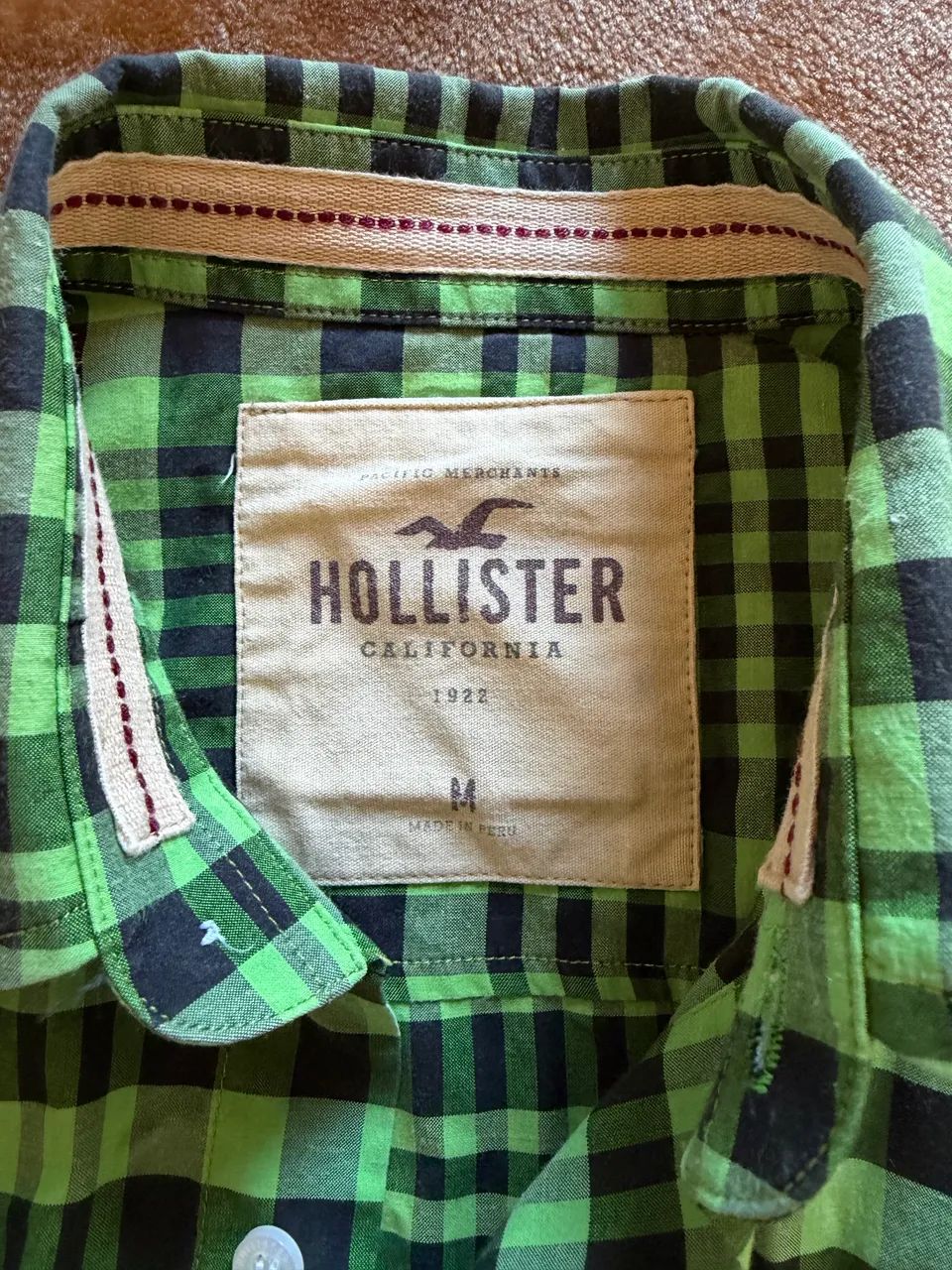 Camisa Xadrez Hollister - Foto 2