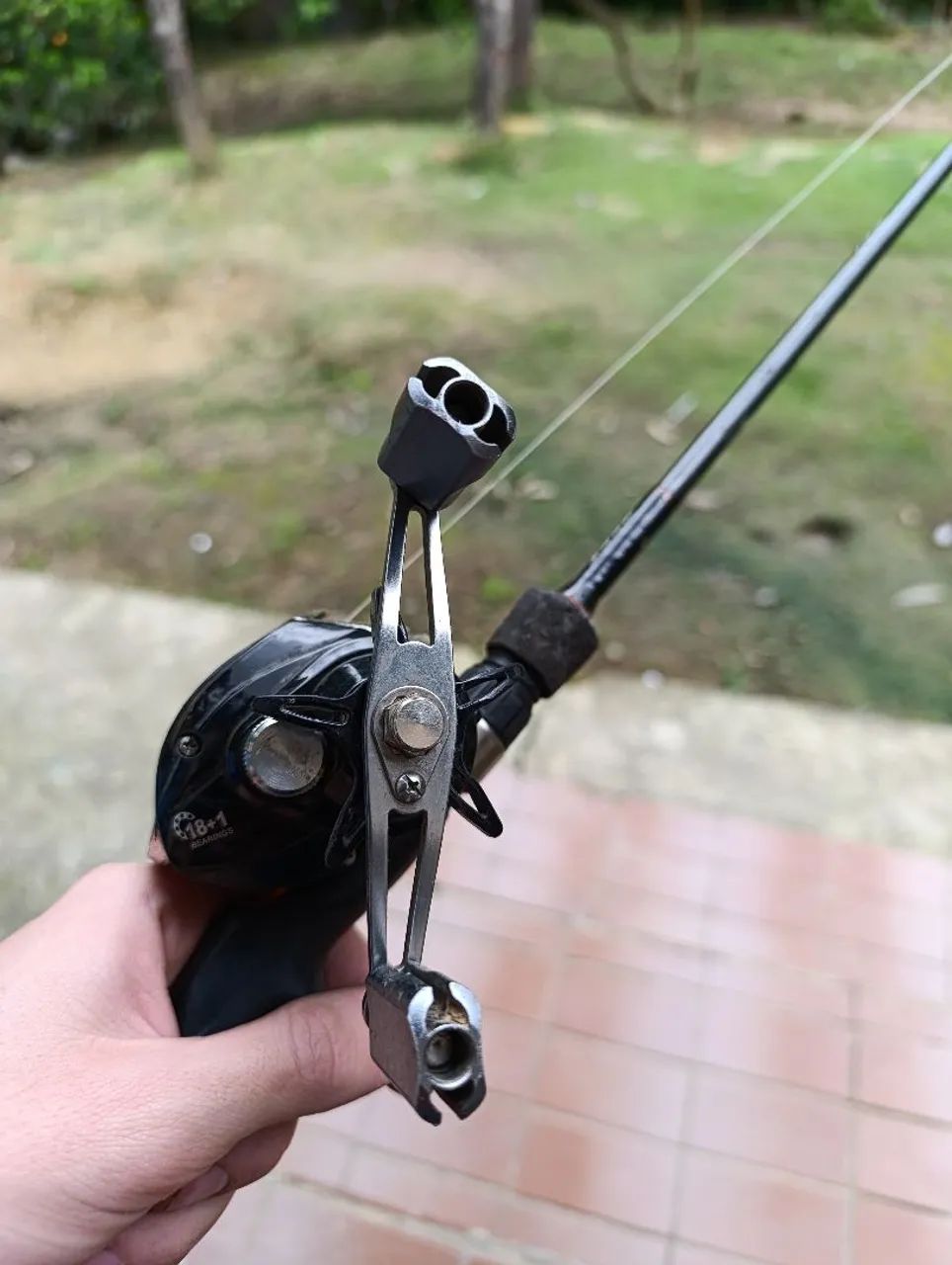 Carretilha com vara  - Foto 2
