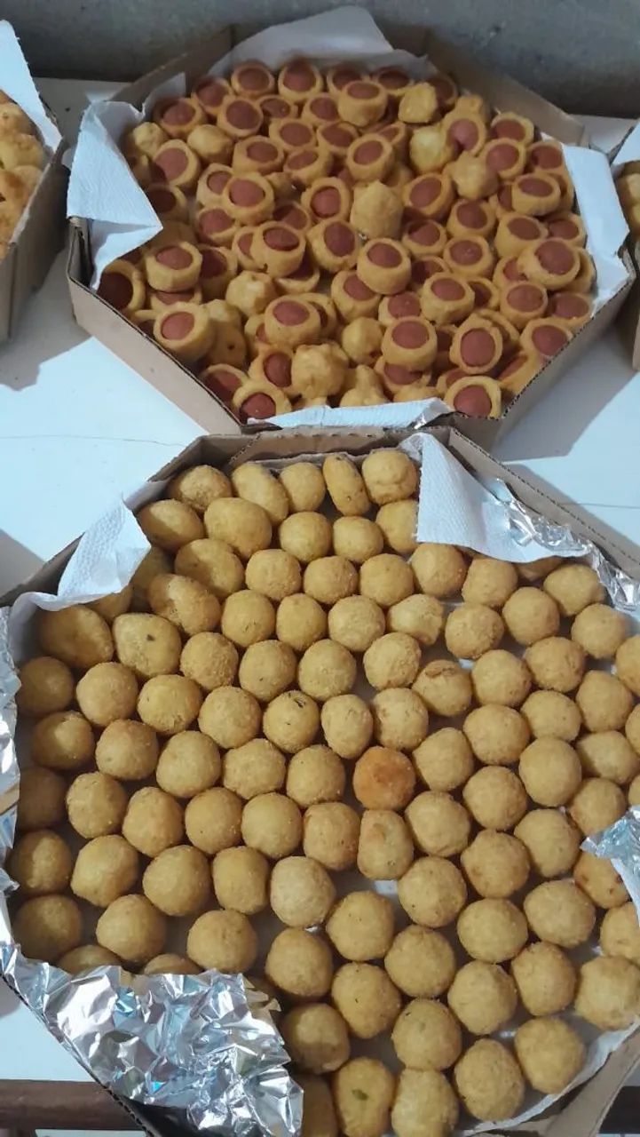 Mini salgados diversos para festa  - Foto 3