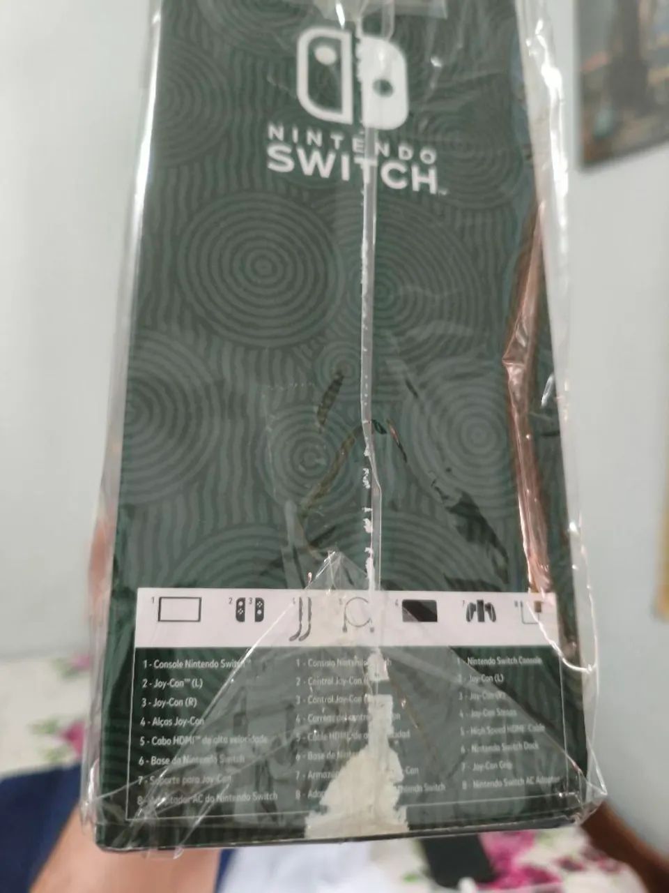 Nintendo Switch Oled Zelda lacrado - Foto 4