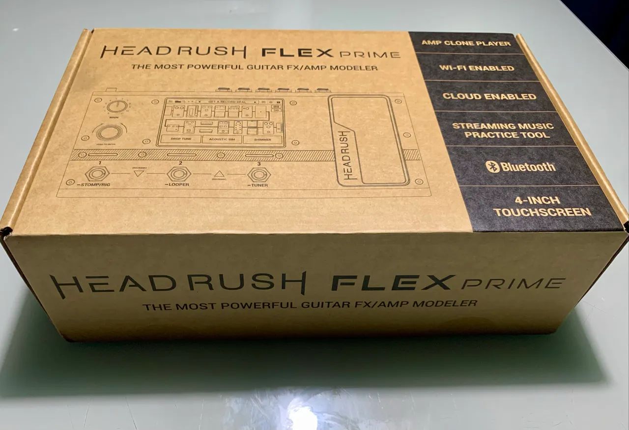 Pedaleira Headrush Flex Prime Nova Nam A2 Guitarra - Instrumentos