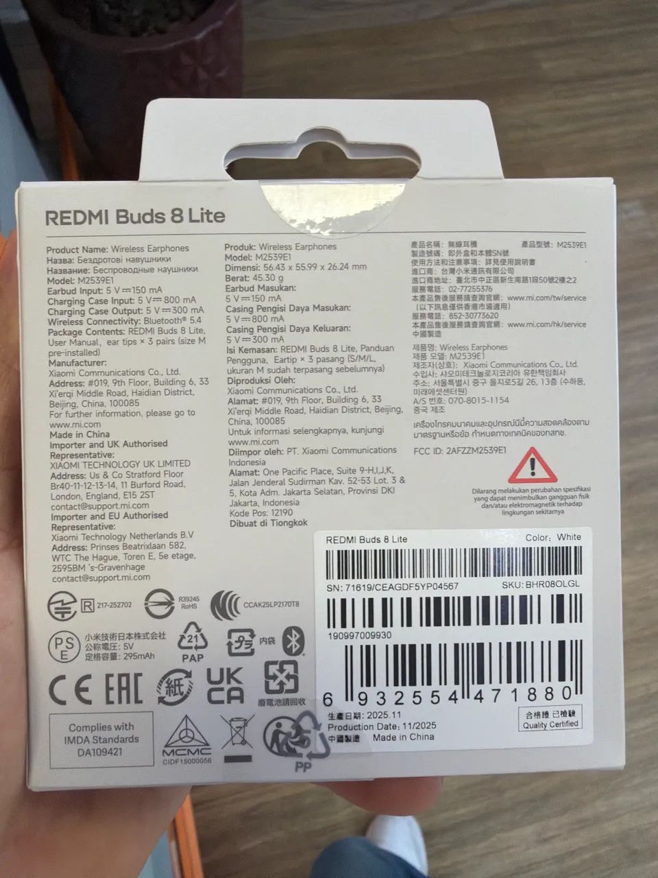 Redmi Buds 8 Lite Xiaomi original  - Foto 3