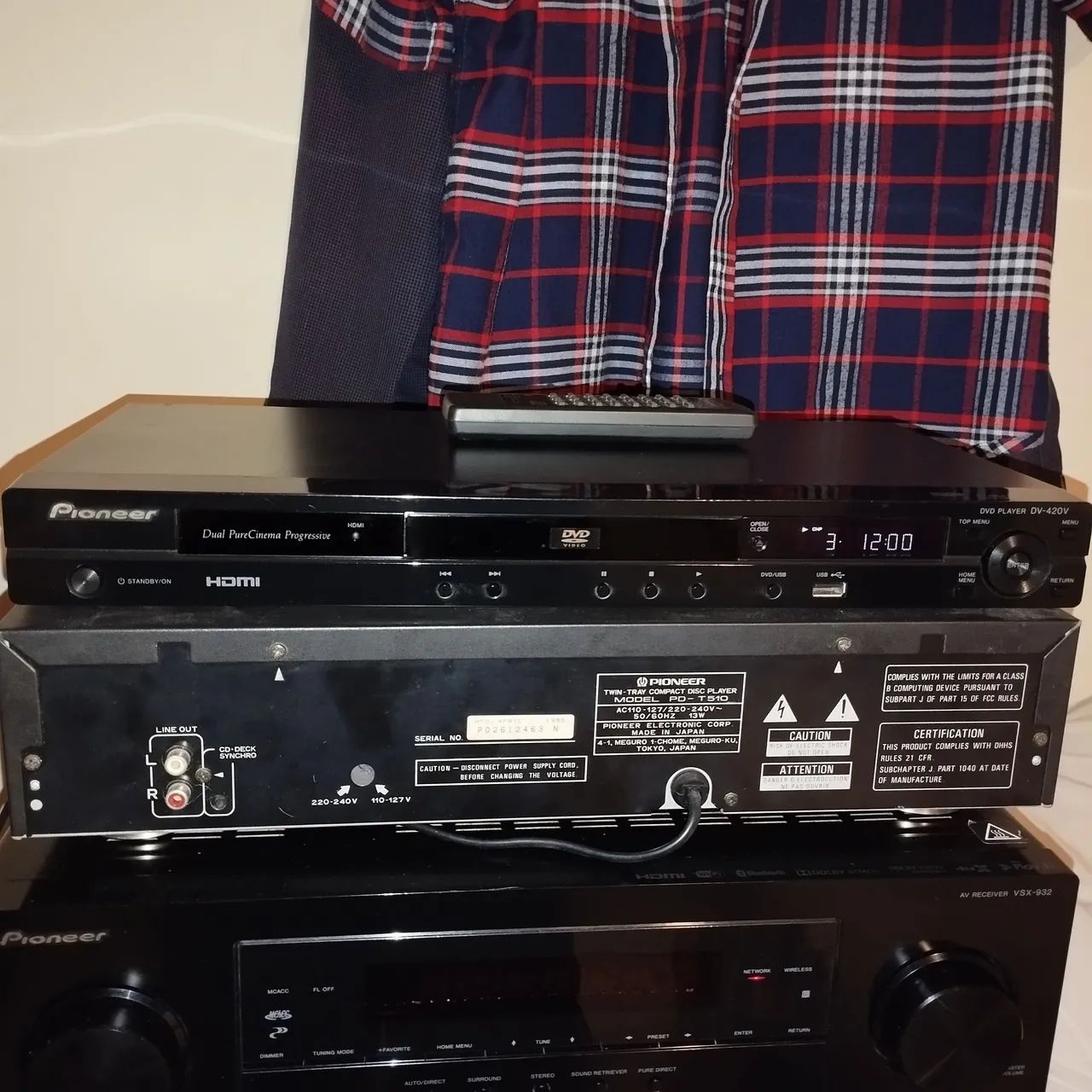 DVD PLAYER PIONEER 