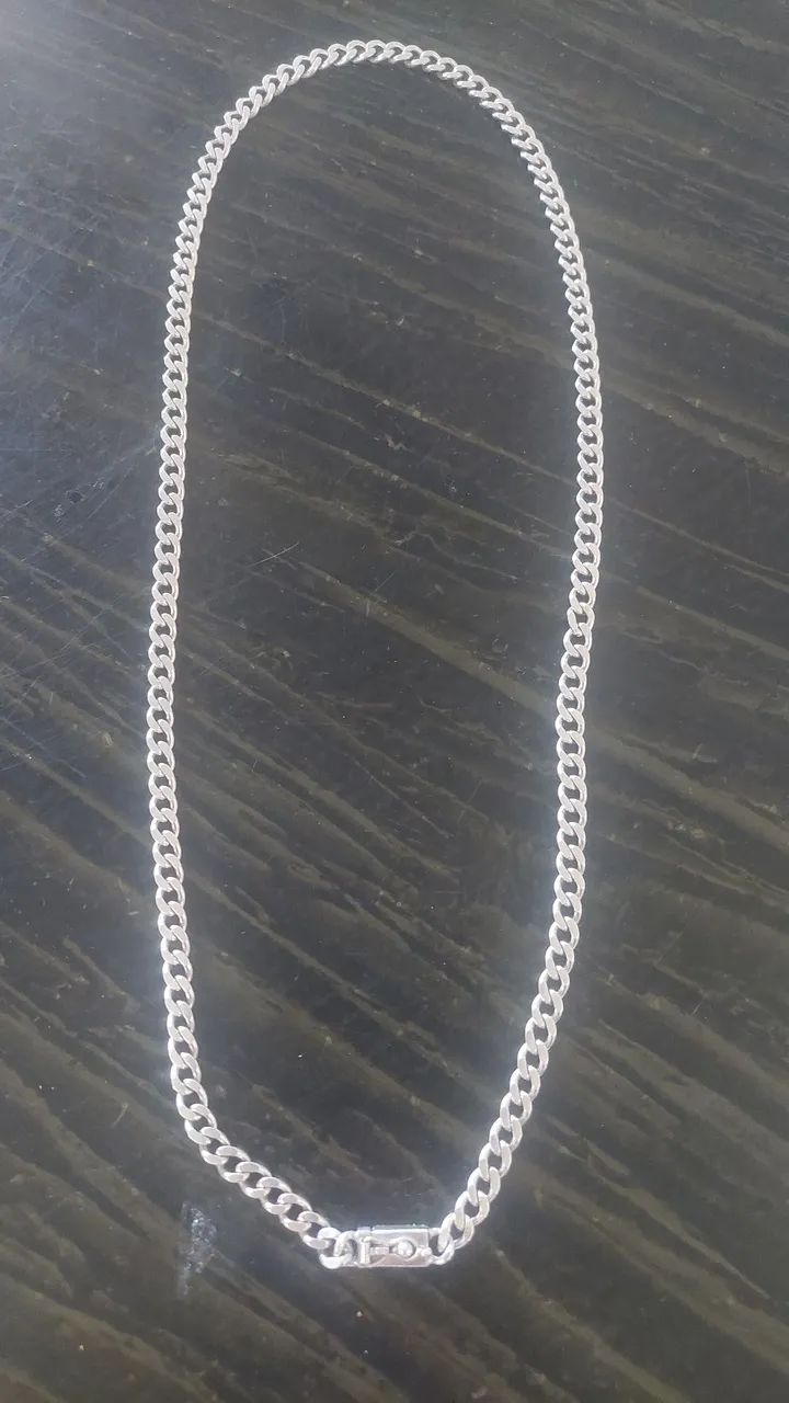 CORDÃO PRATA 925K MACIÇO 44.5 GRAMAS. - Foto 3