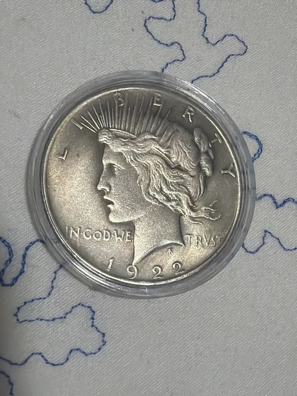 Moeda de um dólar ? peace dollar ? 1922 - Foto 2