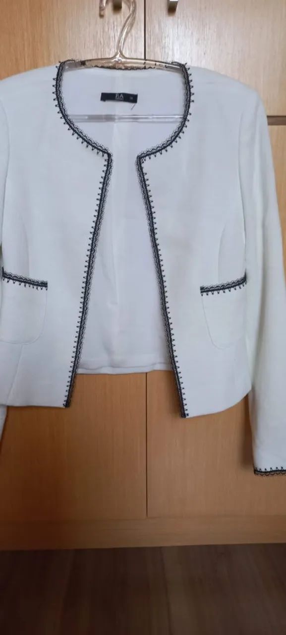 Blaser Côr Branco