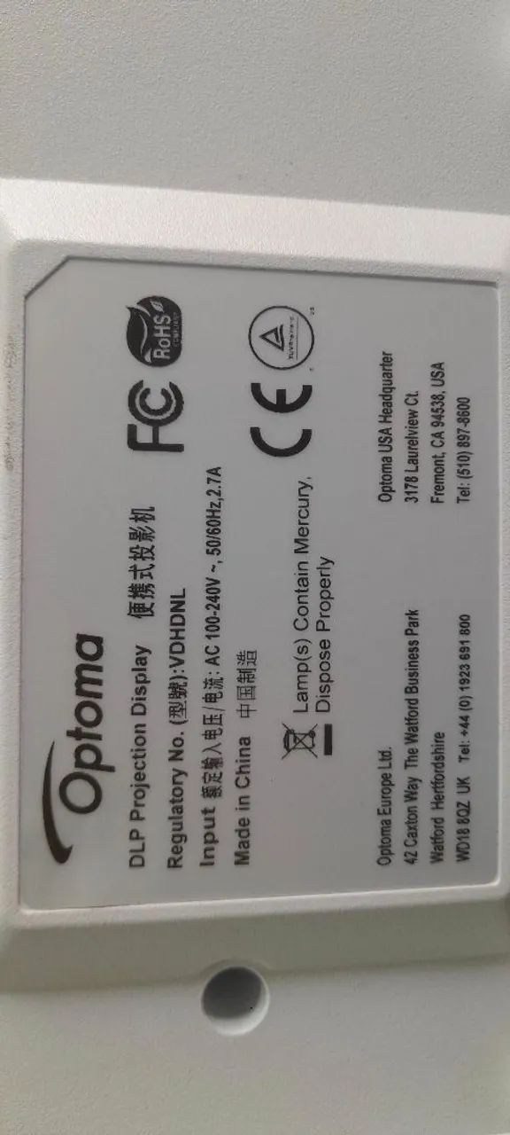 Projetor Optoma HD26 Novo! - Foto 3