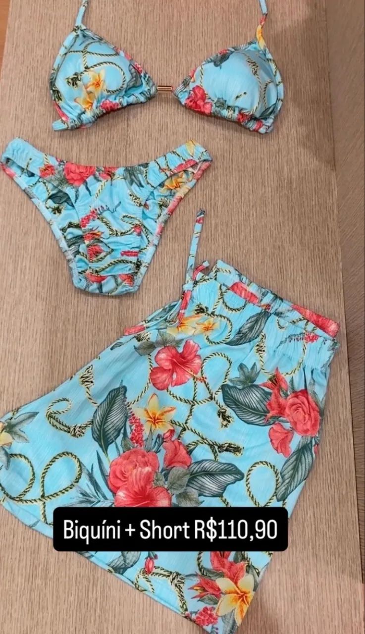 Biquíni + short  - Foto 4