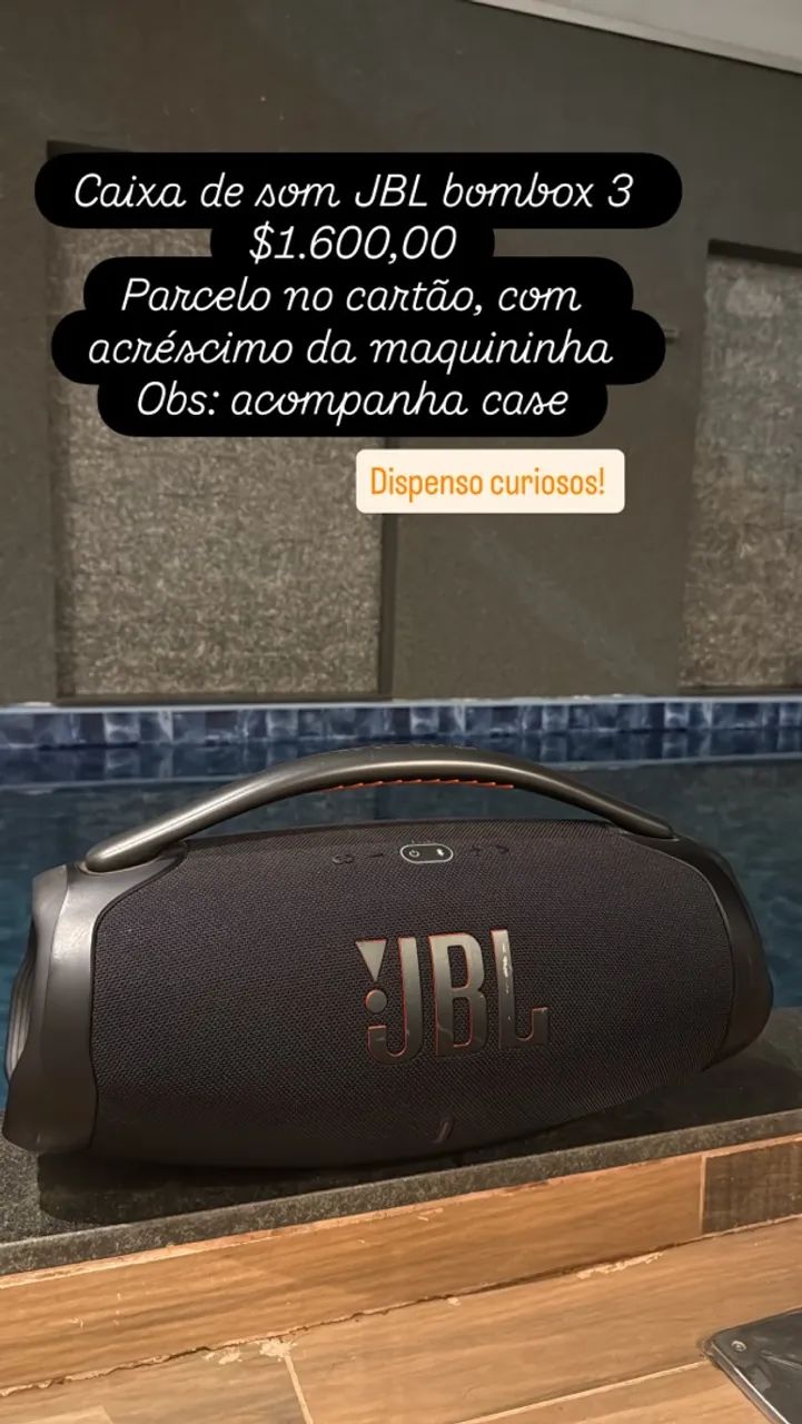 Caixa som JBL bombox 3 