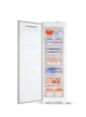 Freezer Vertical Electrolux Cycle Defrost 203L Uma Porta (FE26