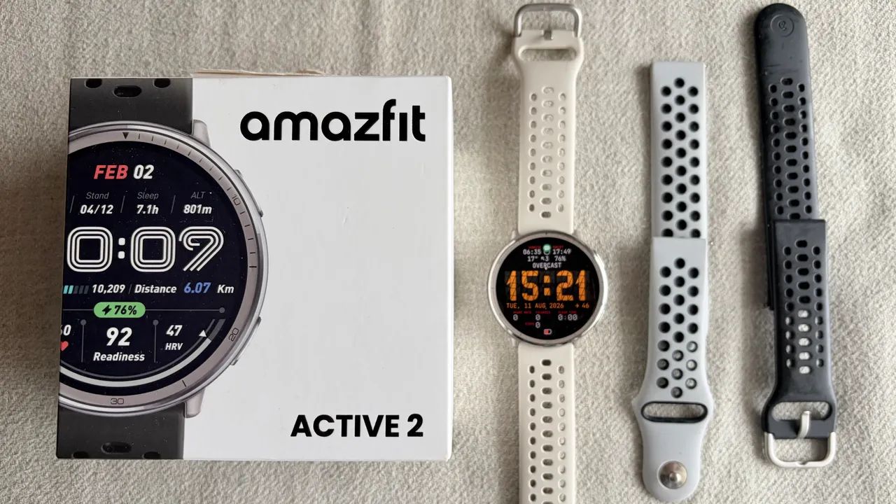 Amazfit Active 2 GPS - Impecável | 6 meses de uso