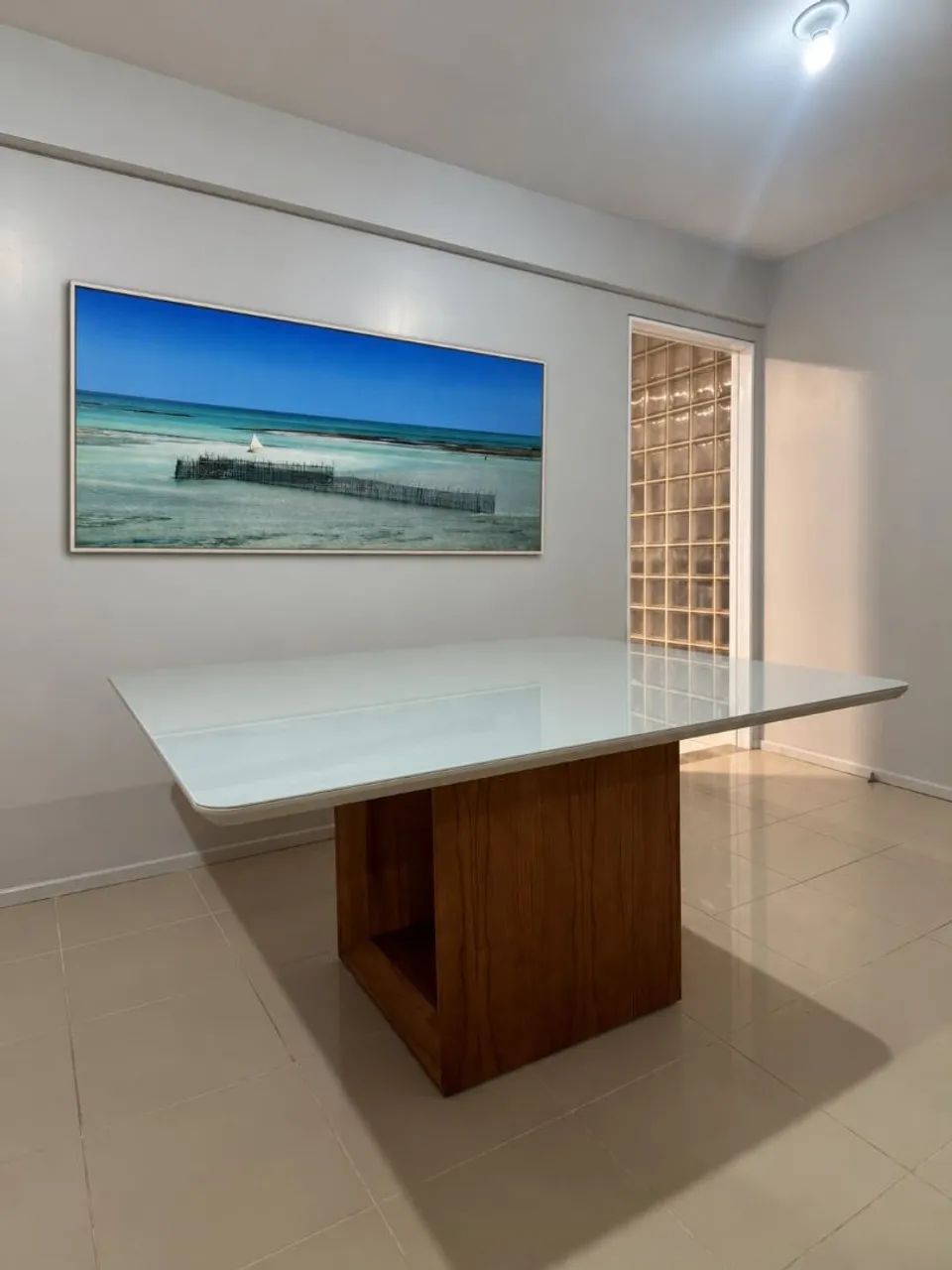 Mesa de Jantar Sofisticada 1,40 x 1,40