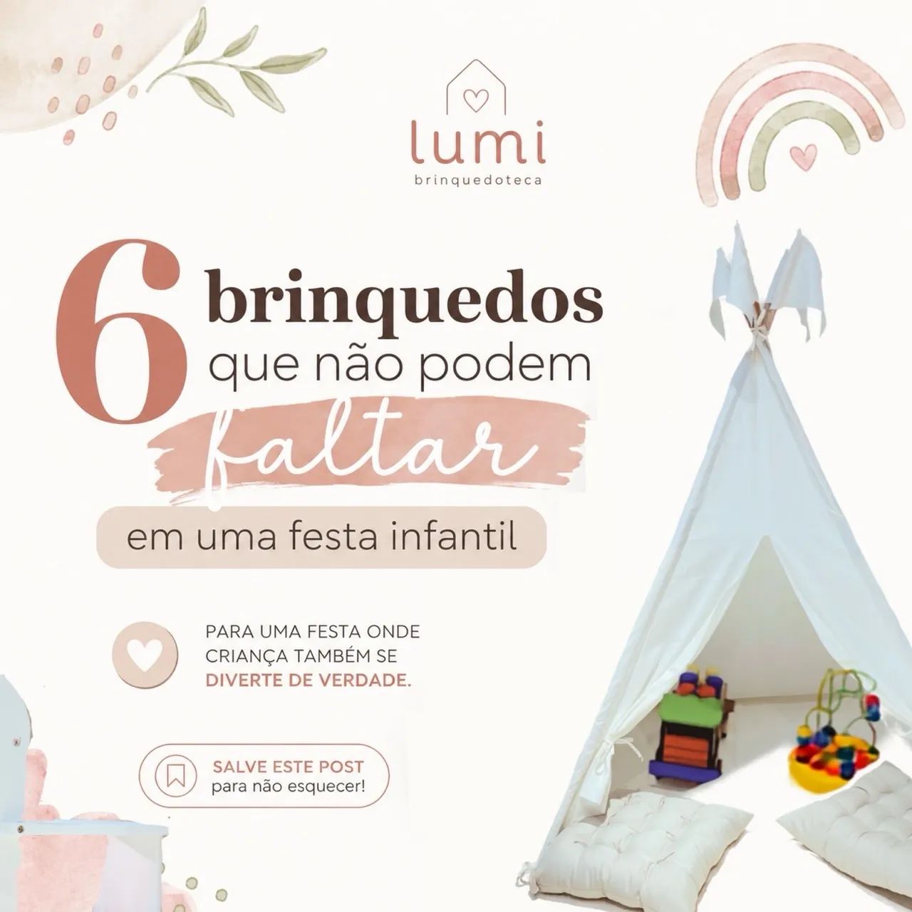 BRINQUEDOTECA PARA FESTA INFANTIL