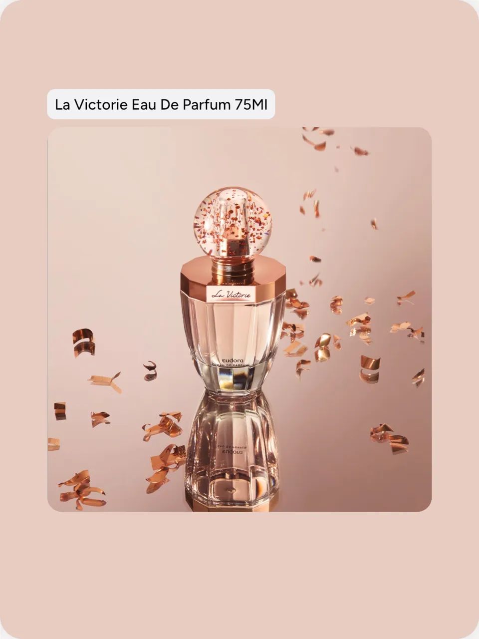 La Victorie Eau de Parfum 75ml - Eudora - Foto 2