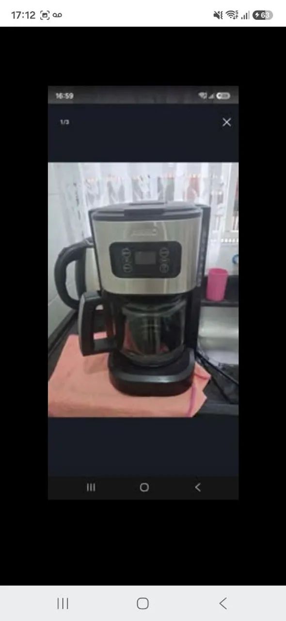 Cafeteira elétrica Arno 