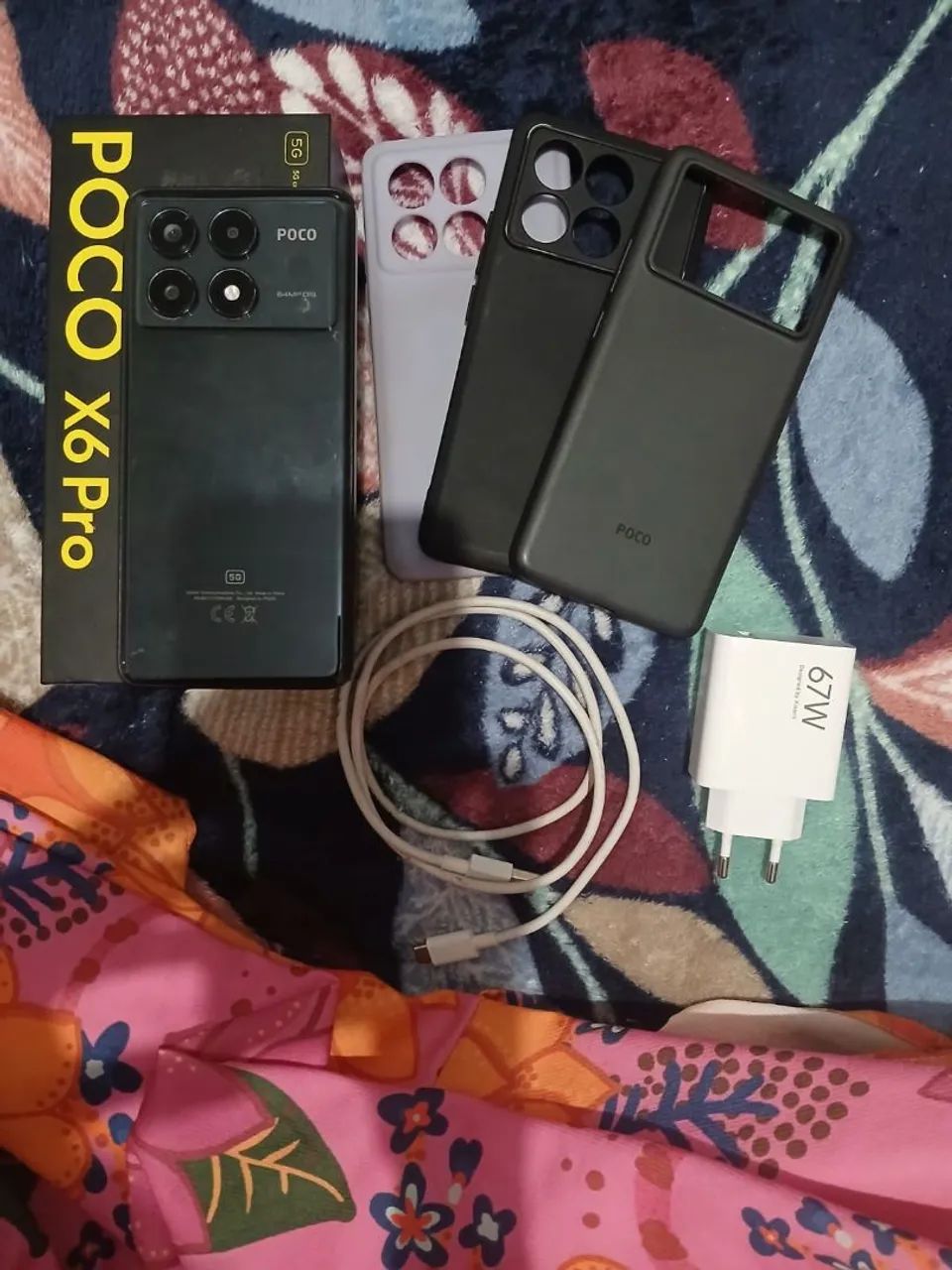 Celular poco x6 pro semi novo 