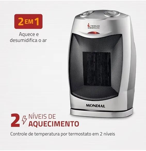 Aquecedor e desumidificador de ar  - Foto 3