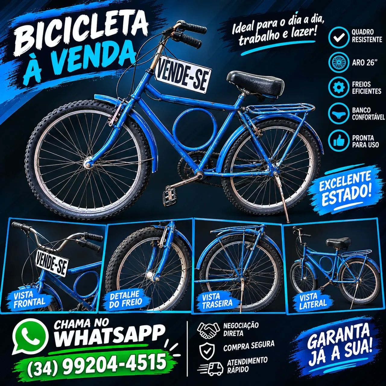 Vendo duas bicicletas Monark  - Foto 2