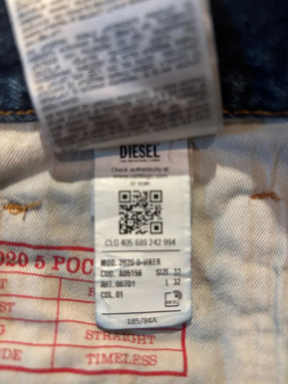 Calça Diesel original feita na Italia - Foto 5