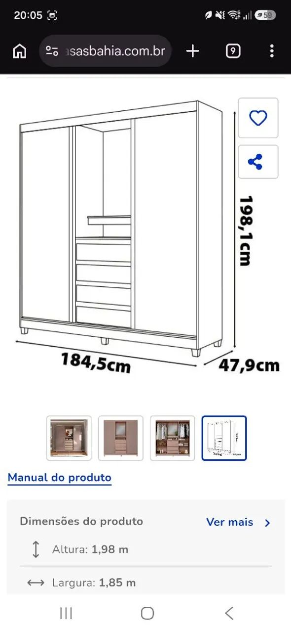 Guarda roupa - Foto 5
