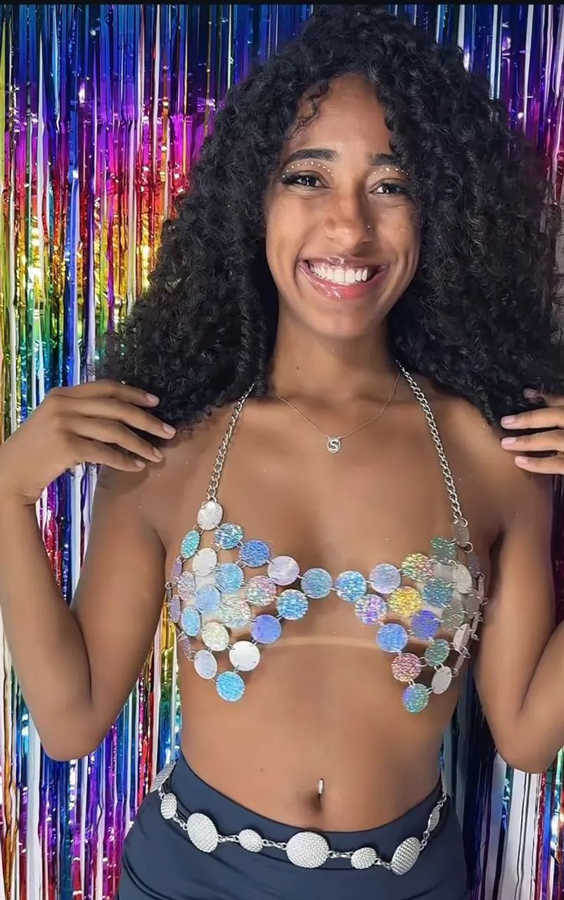 Cropped de Lantejoulas 