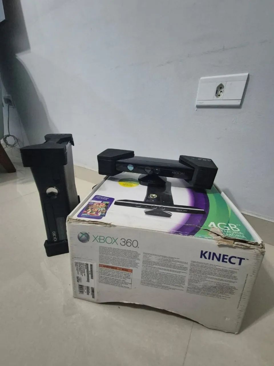 Xbox 360 + Kinect + Jogos - Foto 3