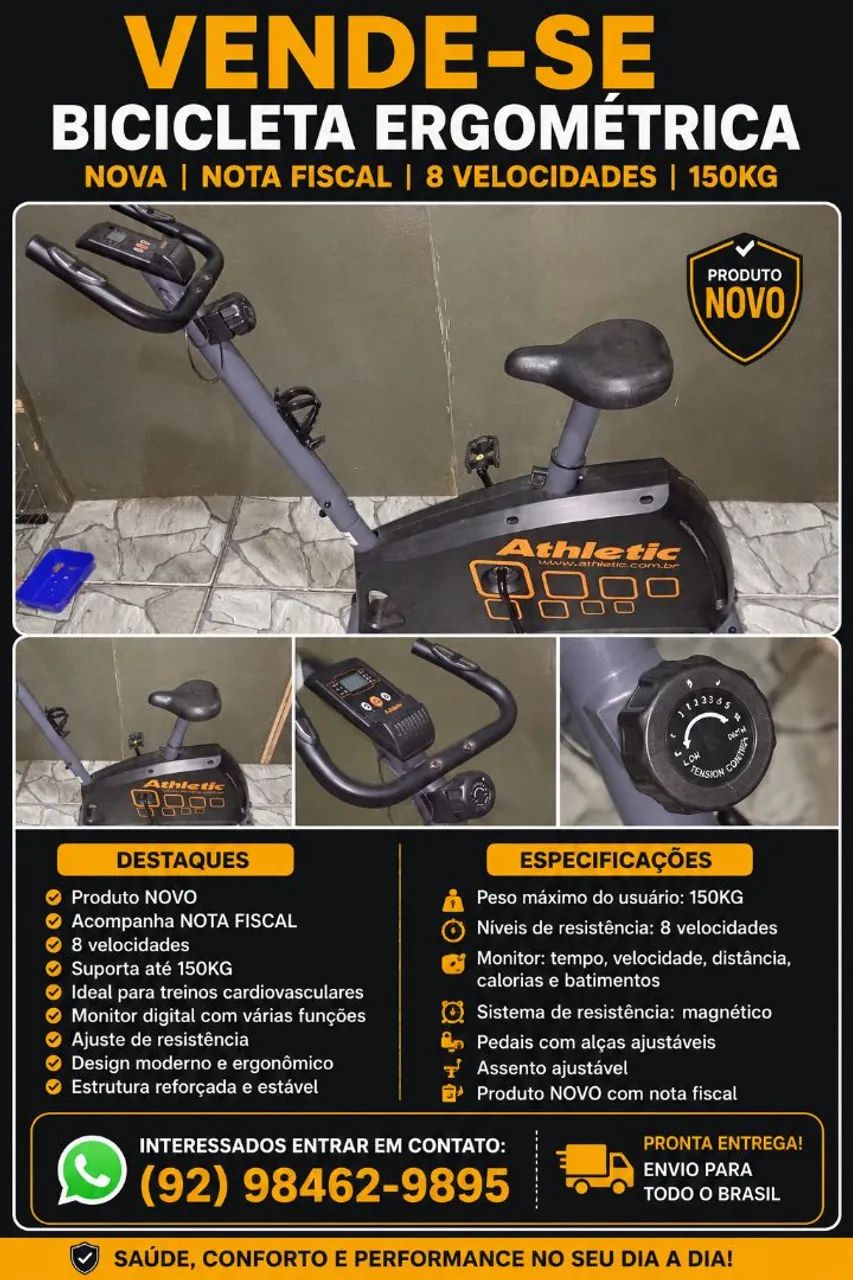 Bicicleta ergométrica 