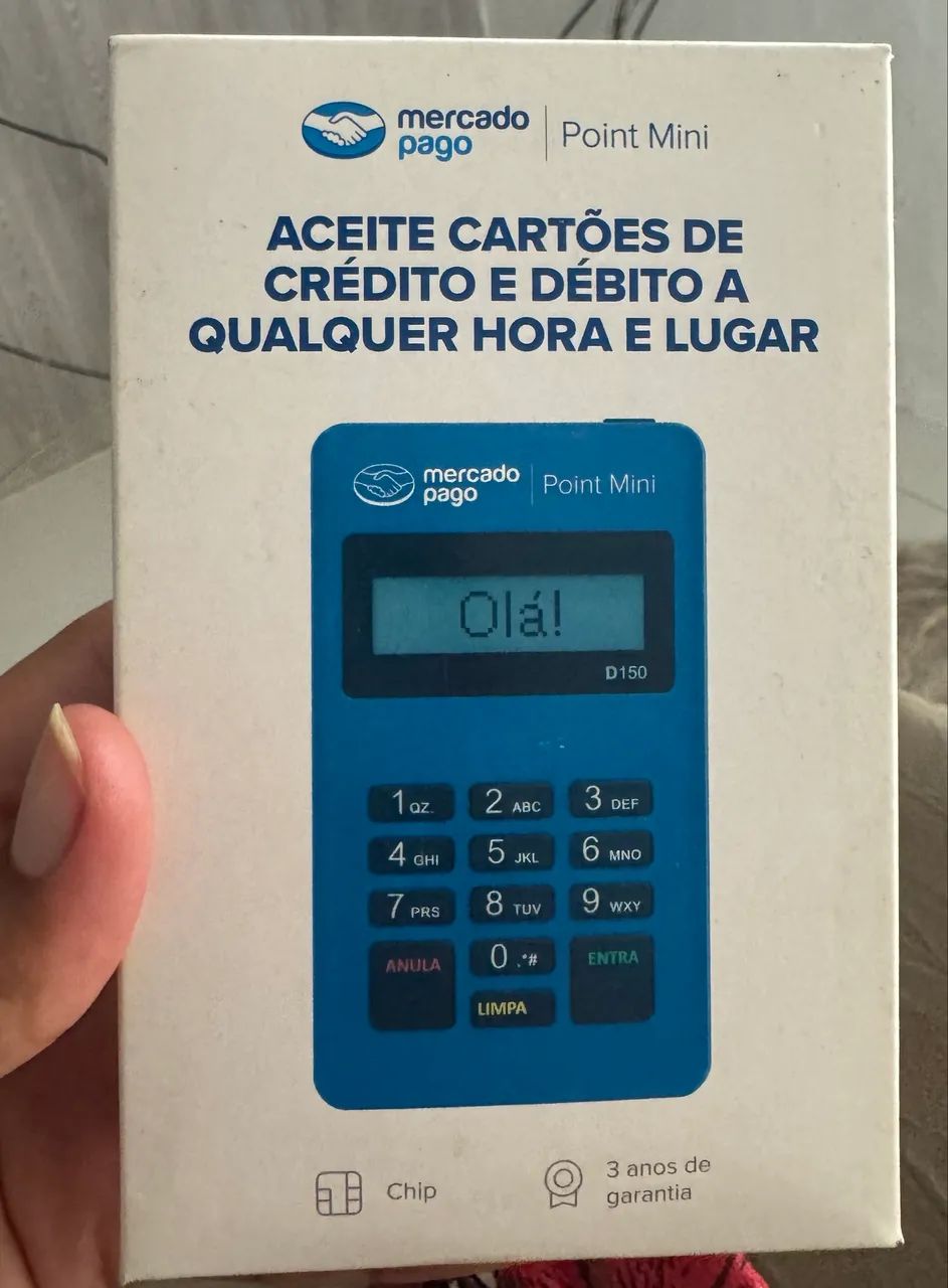 Point mini - máquina de cartão 