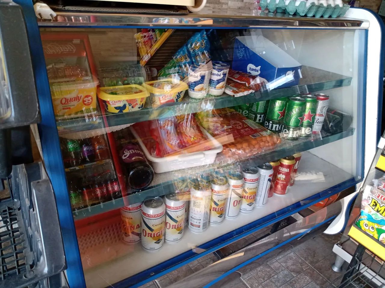 Balcão expositor refrigerado 