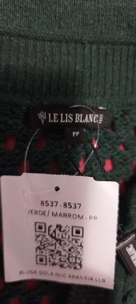 Blusa tricô Le Lis Blanc Tam PP - Foto 4
