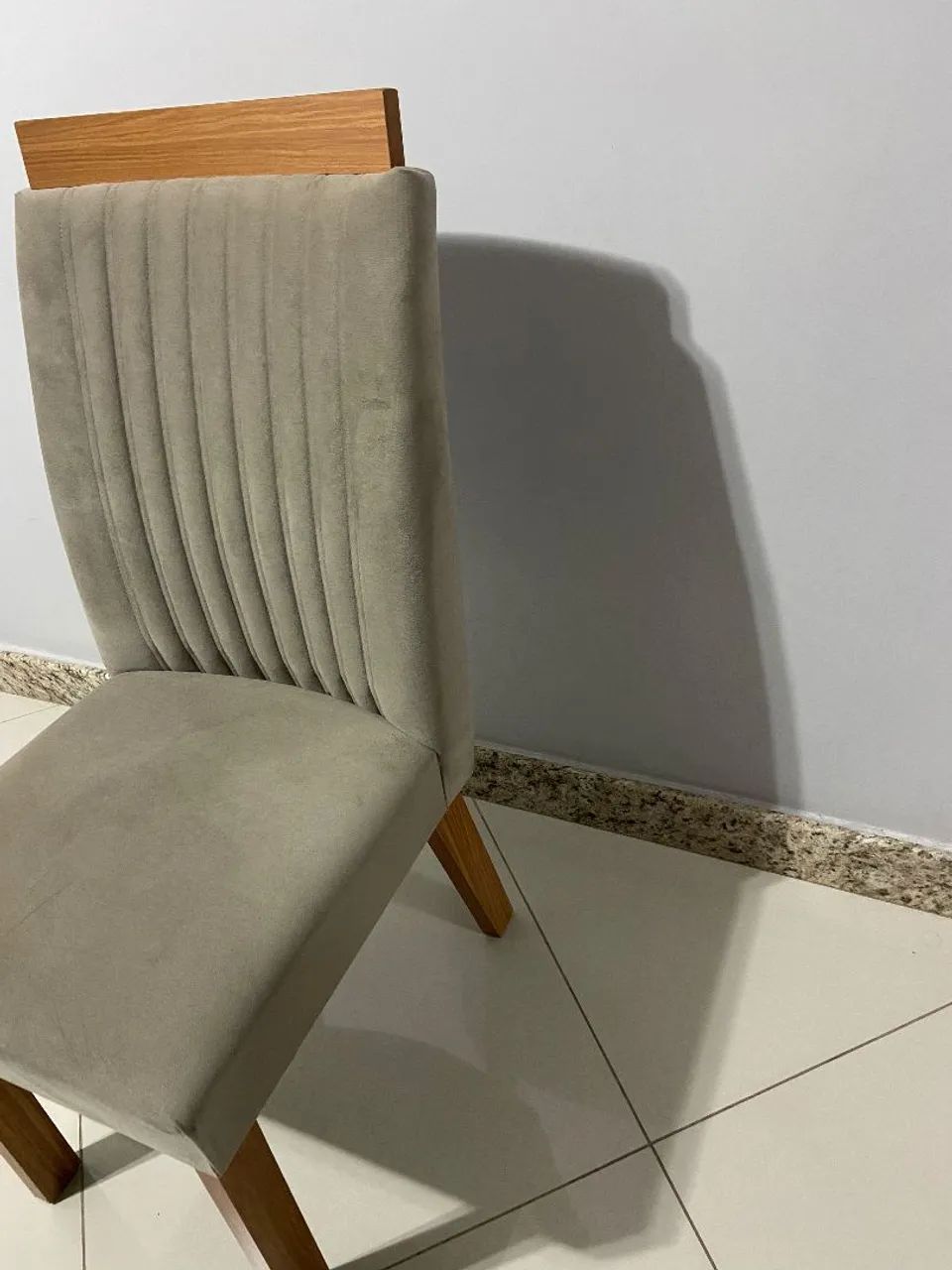 6 cadeiras de MDF - Foto 2