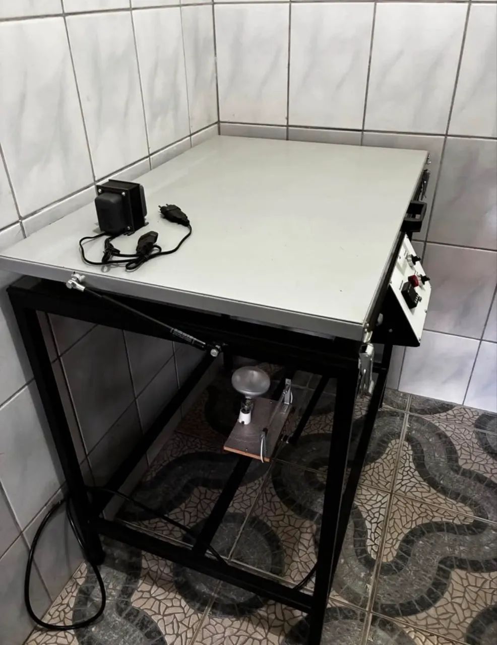 Mesa de luz gravadora para serigrafia