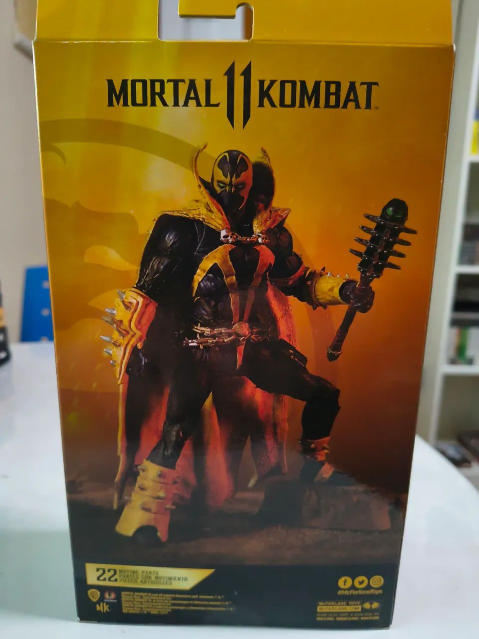 Action Figure SPAWN MORTAL KOMBAT 11 McFARLANE TOYS Novo Lacrado