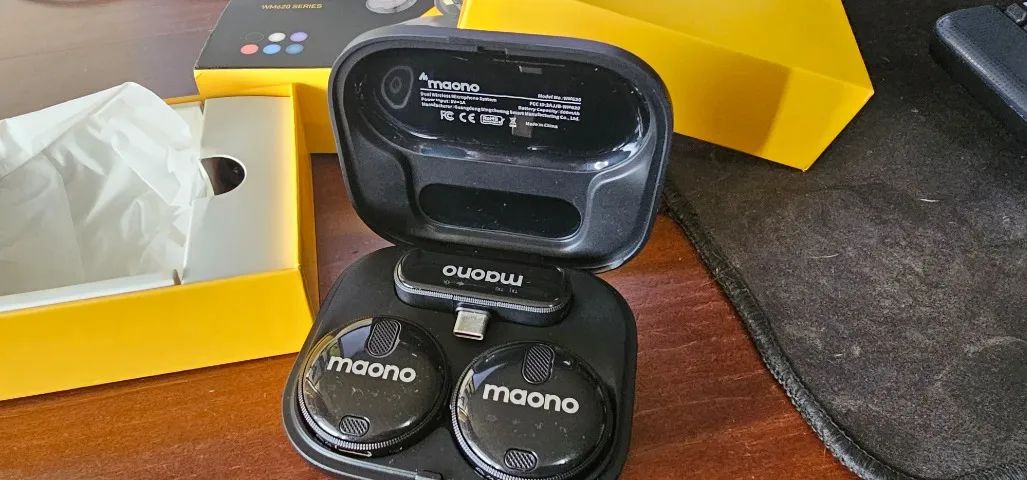 Microfone sem fio para celular - Foto 2